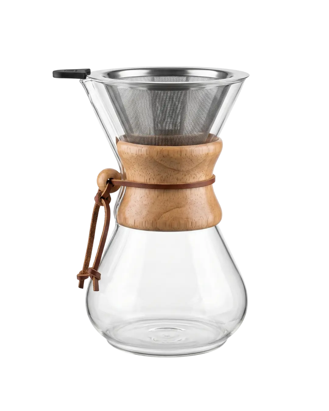 Cafetera Chemex – Collar de Madera y Cuero